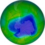 Antarctic Ozone 2010-11-17